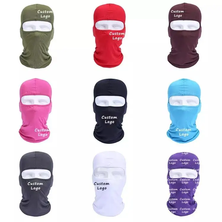 Hot Sale Colorful Breathable Balaclava Unisex Motorcycle Face Mask Windproof Balaclava Ski Cs Mask