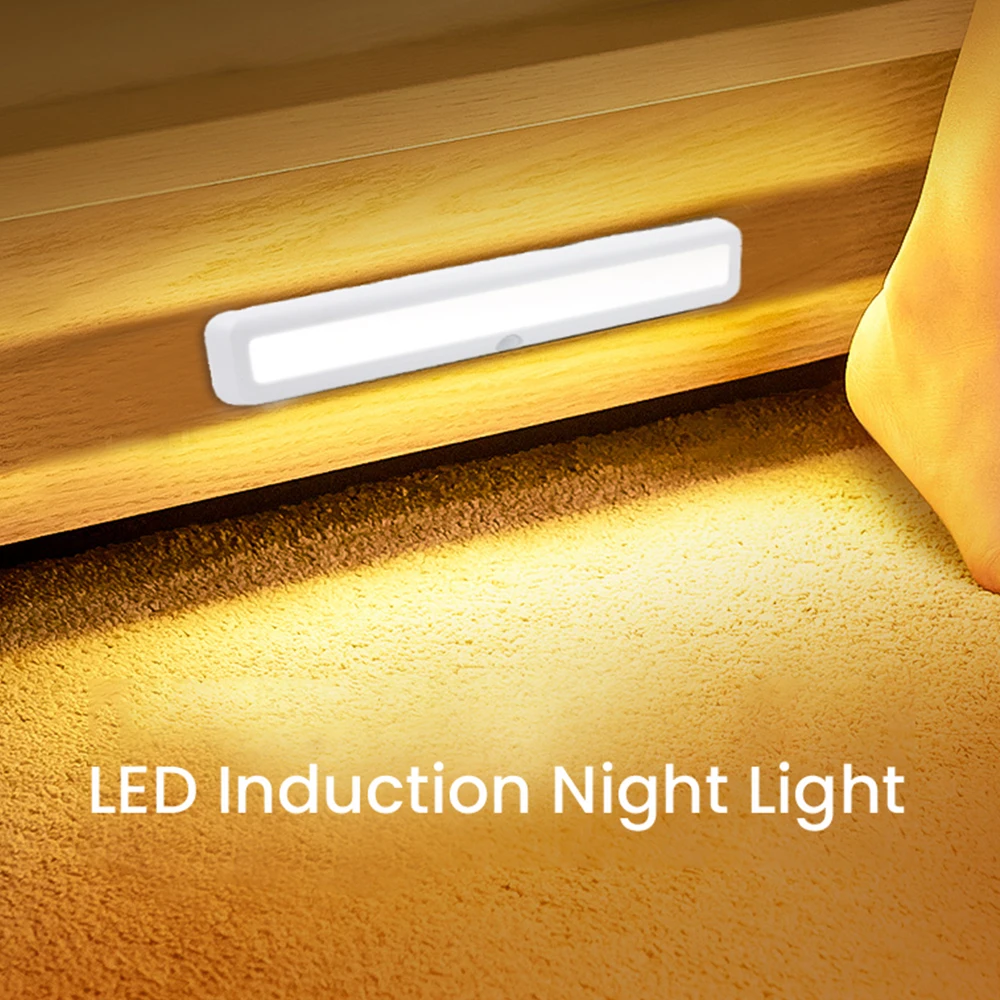 2022 New Design 150 LM Intelligent Infrared AAA Battery Wardrobe Indoor Led Motion Sensor Wall Closet Cabinet Light Sensor