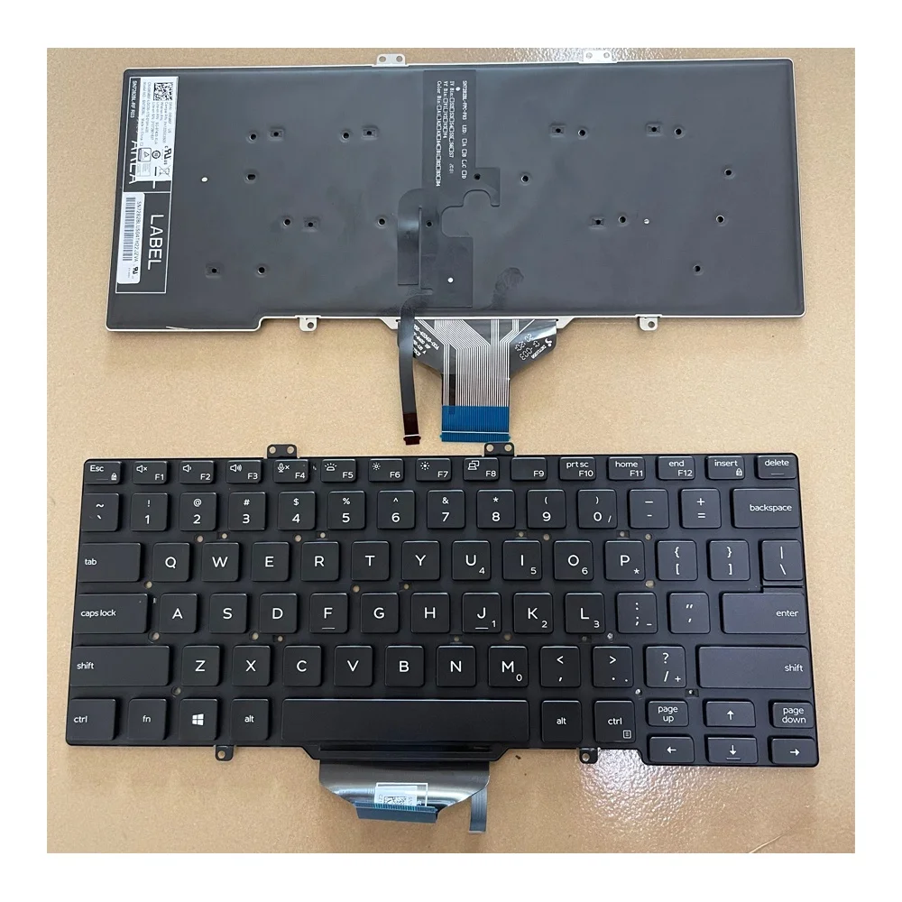 HK-HHT US backlight laptop keyboard for DELL Latitude 3400 5400 5401 5410 5411 7400 7410 Keyboard