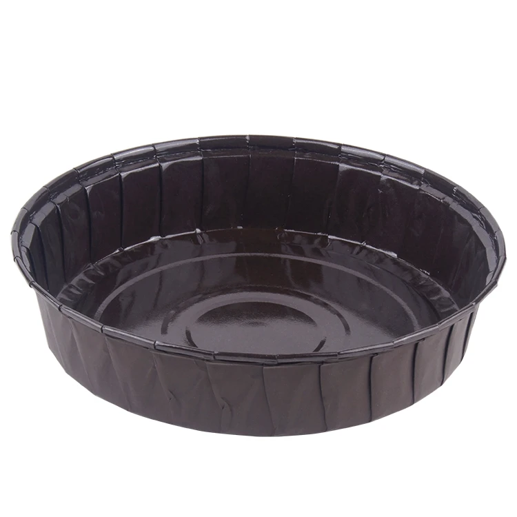 Paper Mini Cake Baking Cups Brown Gold Aluminum Foil Party Wedding Festival  Muffin Tart Mold Baking pan