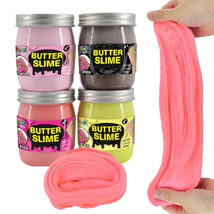 Istudio Oem Diy Butter Slime Kit Colorful Eco Friendly Make Ice Cream Slime Kit