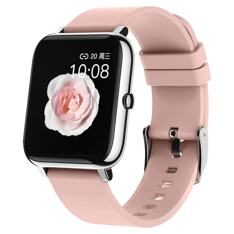 
Сенсорные наручные часы P22 Swart, сменные браслеты для смарт-часов с датчиком уровня кислорода в крови 