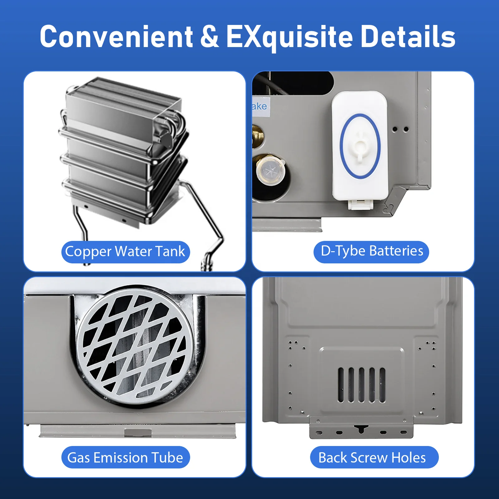 Hot Selling 18L Portable Propane Gas Tankless Instant LPG Water Heater with Shower Kit for Outdoor Camping