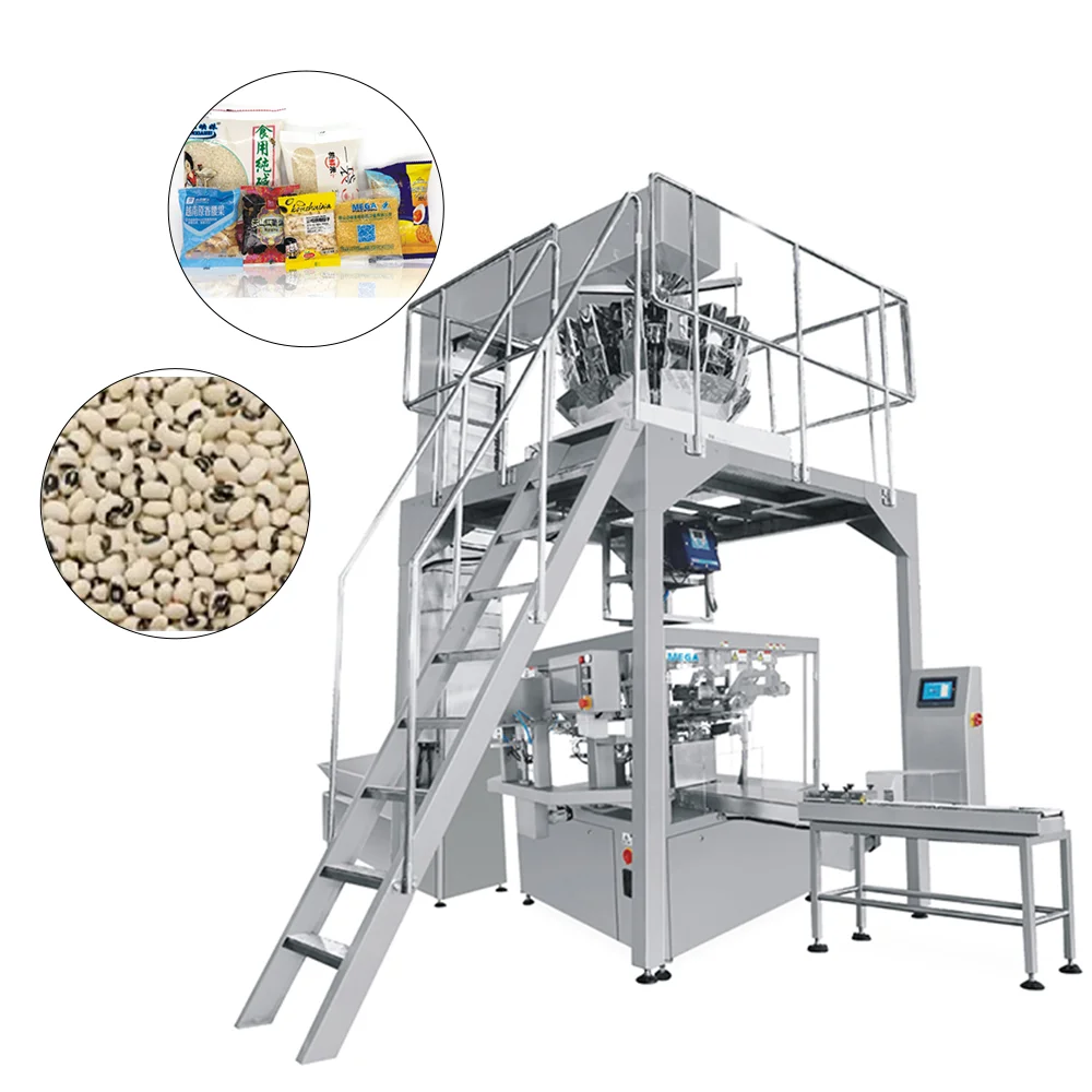 High Speed Automatic Roasted Nuts Medicine Packing Machine Vertical Sugar Sachet Inner And Outer Tea Bag Packing Machine