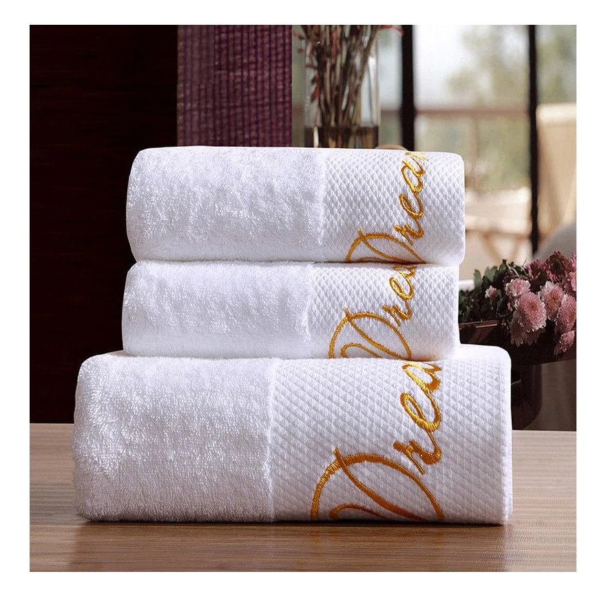 spa towels sets luxury spa massage towels jogo de toalhas de banho 16s 100% cotton facial spa head towel