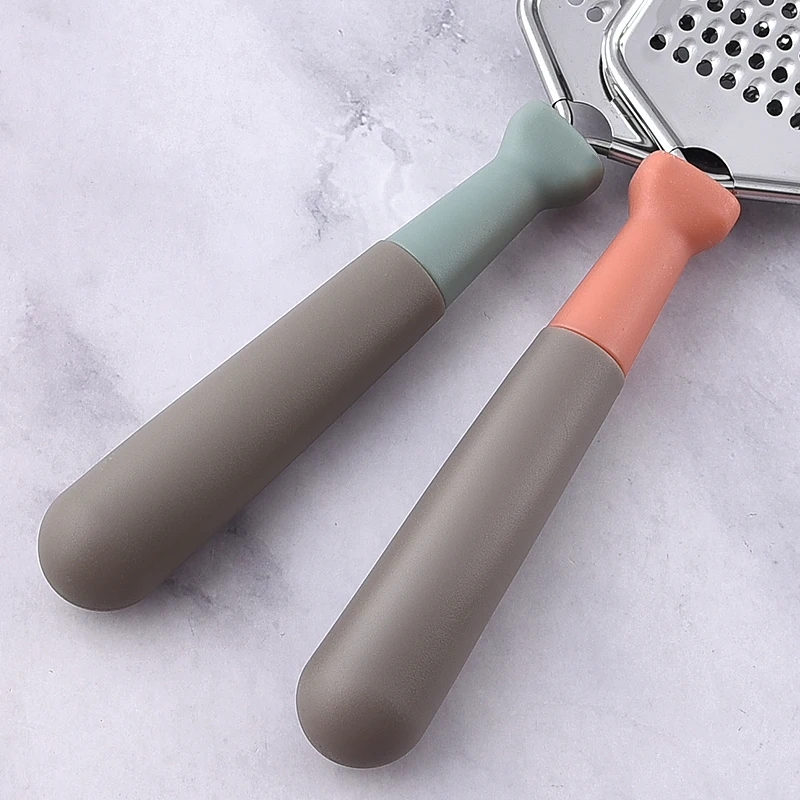 wholesale Stainless Steel plastic handle Vegetable Skin Peeler for Kitchen Creative grater Ginger grinder cheese Ginger mill
