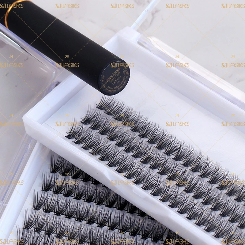 Fluffy 10D 20D Russian Pre Made Volume Fans Lashes Extensions