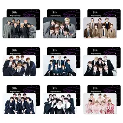 Wholesale Kpop Idol 9Pcs/Set Lomo Card Bangtan Boys 9 Anniversary Photo Card