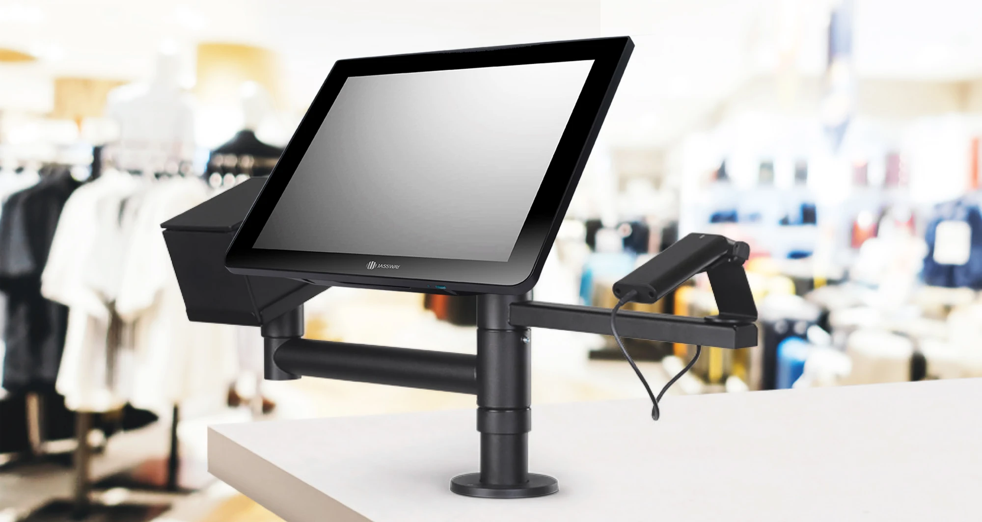 5 Inch POS Accessories LED Customer Display POS Display USB Pole Customer LCD Display