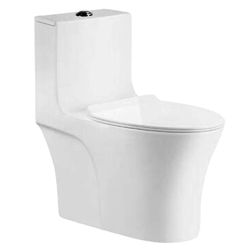 China Supply Sanitary Ware One Piece WC Ceramic Toilets Sets Bathroom water tank toilet bowl