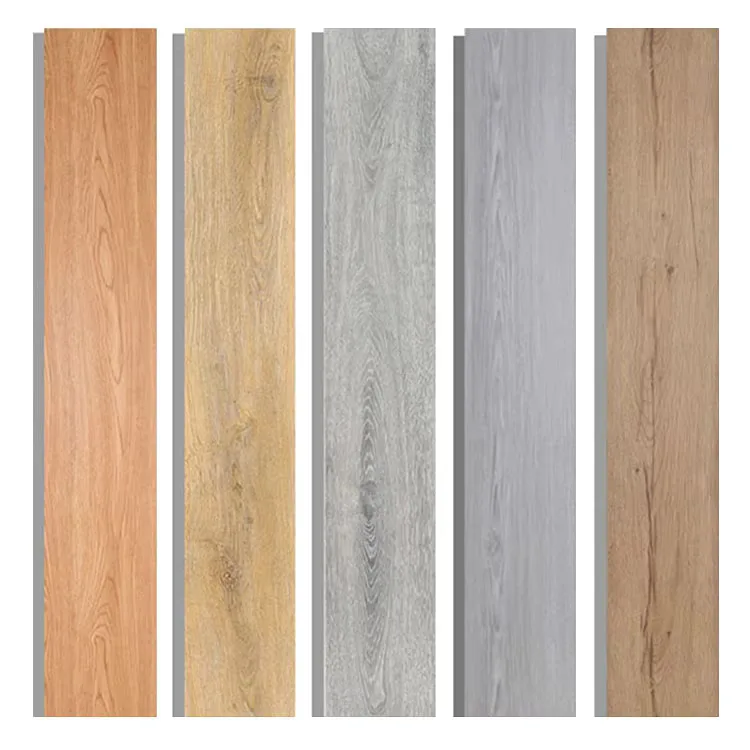 Factory Eco-friendly Waterproof Interior Wood Texture SPC Flooring Tiles