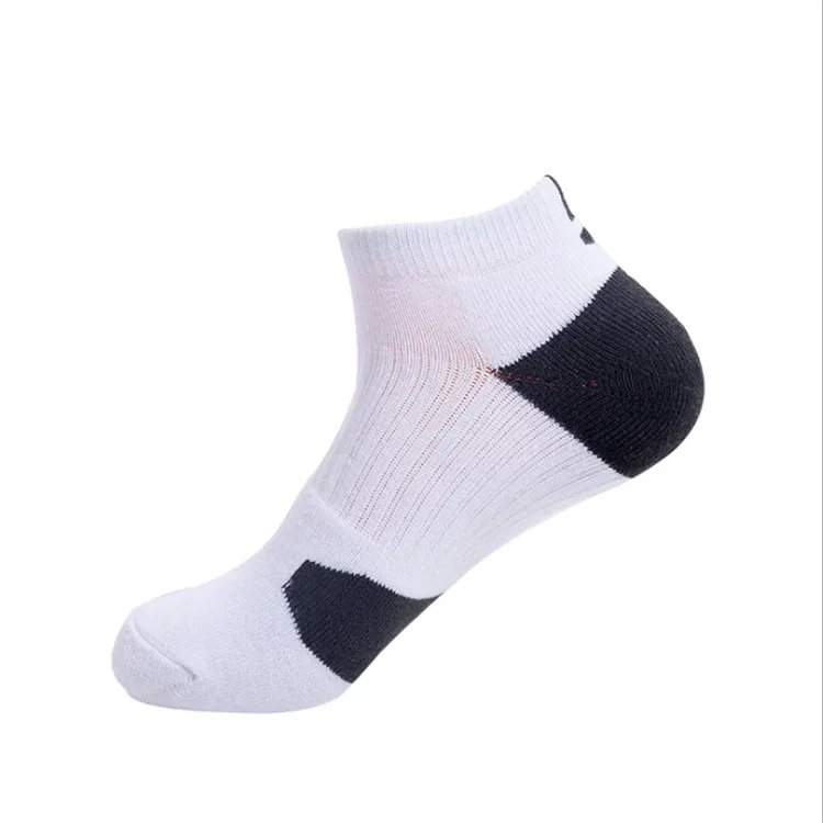 Hot Sale Breathable  Towel Bottom Professional Men Cotton  Ankle Basketball  Socks