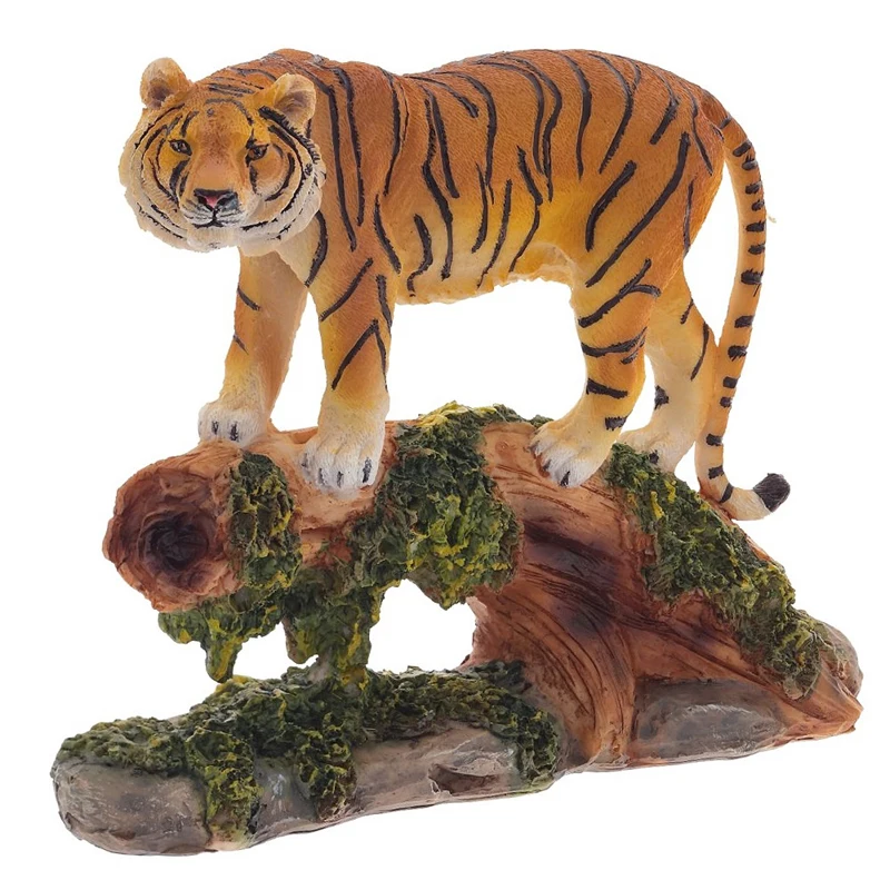 Wholesale Animal Resin Tiger Statue Home Decor Crafts