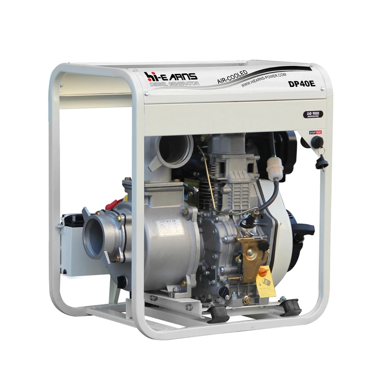 high quality air-cooled single cylinder 4 inch diesel water pump