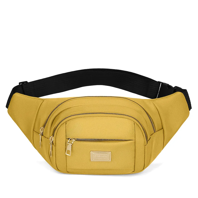 Wholesale Trendy Unisex Oxford Cloth Large Capacity Sports Waist Bags Multi-functional Mobile Phone Fanny pack