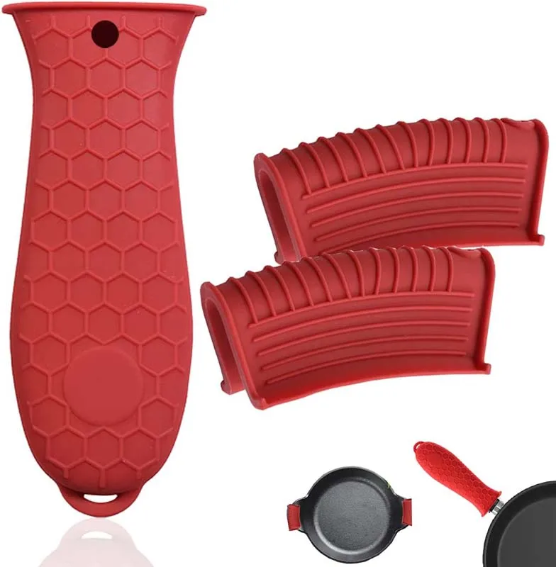 Perfect Kitchen Tools Silicone Hot Handle Holder and Pot Handle Covers