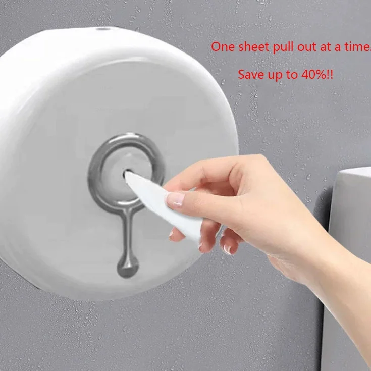 In Stock  2 Ply 800g Virgin Wood Pulp Toilet Tissues Center Pull Jumbo Rolls Toilet Paper  for Commercial Hotel Washing Room Use