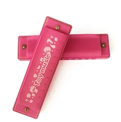 OEM Accepted ABS Toy 10 Hole Kids Ethnic Musical Instrument Harmonica Colorful Souvenir