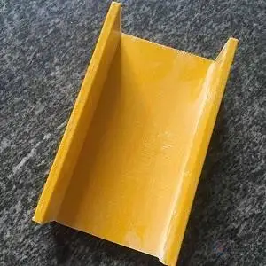 High Strength Fire Retardant U-shape Fiberglass Plastic Pultruded FRP Profiles Factory Supply