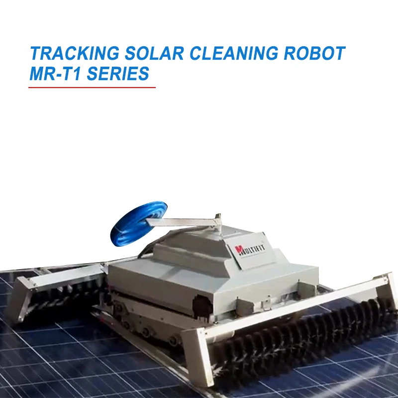 Full automatic Solar Cleanings Robot Remote Control Solar Panel Cleaning Equipment