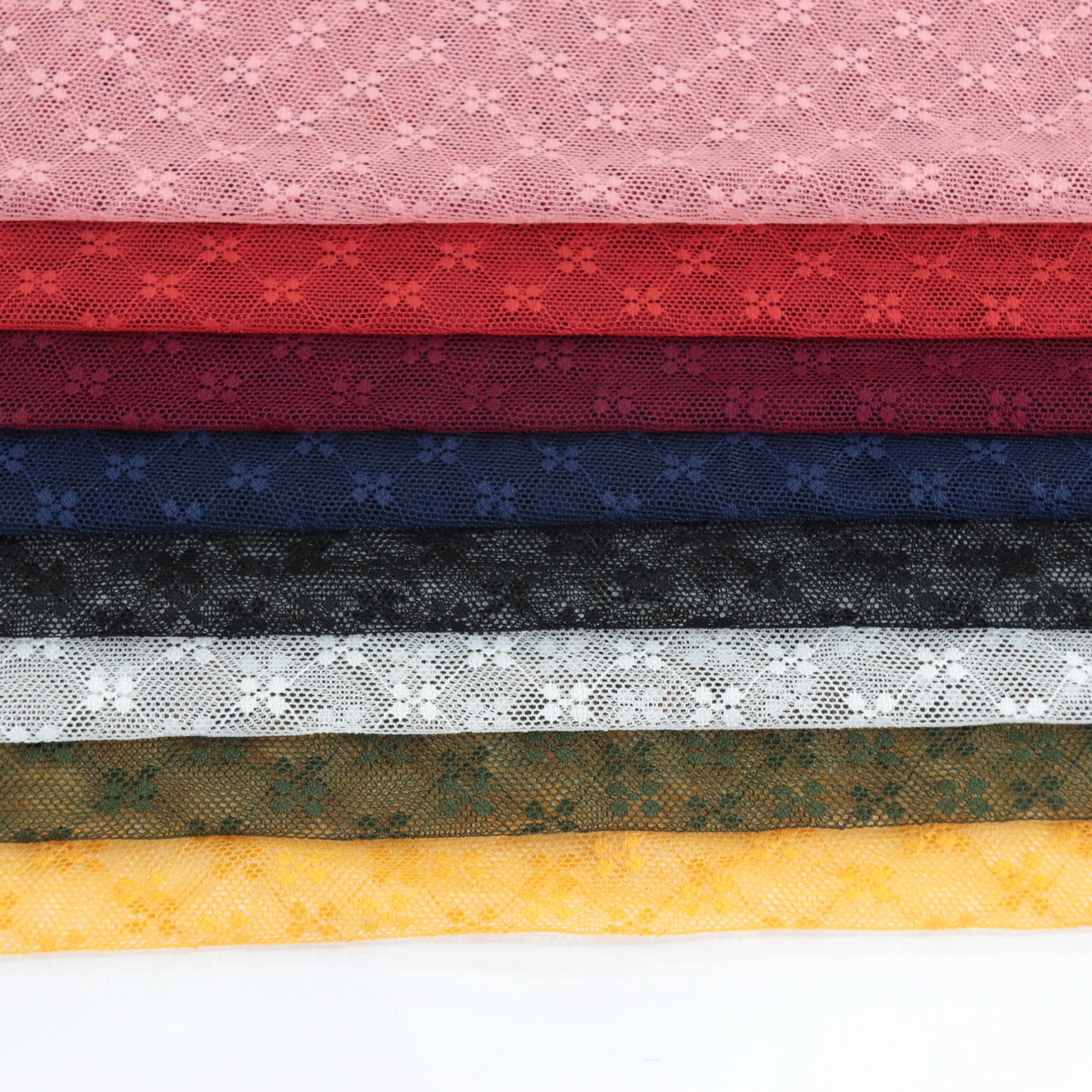 92 нейлоновая сетка от комаров, 8 спандекс, 55 г/кв. М, сетка с мелким рисунком сливы, цветочным узором, растительным узором, жаккардовая сетка, сетка для кровати