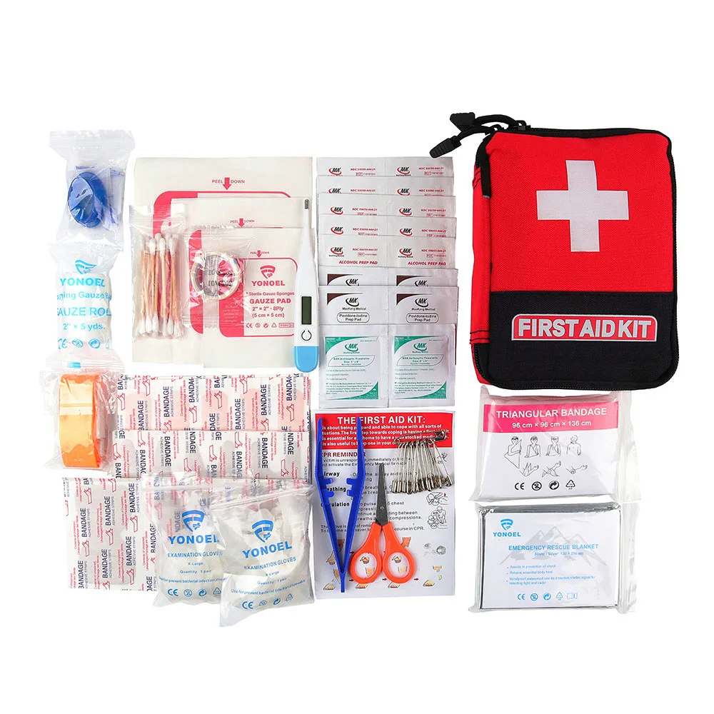 Nylon Mini First Aid Kit Home Office Emergency Kit Customize Available for Travelling Car Use