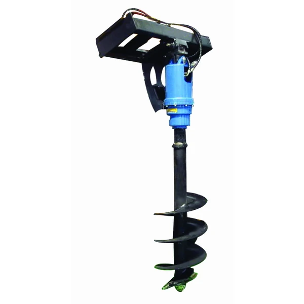 Auger for skid steer loader attachments hydraulic earth auger hydraulic auger