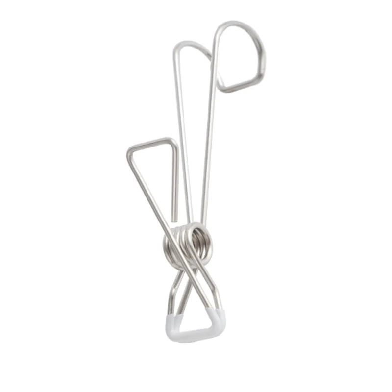 
Ветрозащитная прищепка из нержавеющей стали с крючком, универсальный зажим для сушки одежды, носки для одежды 