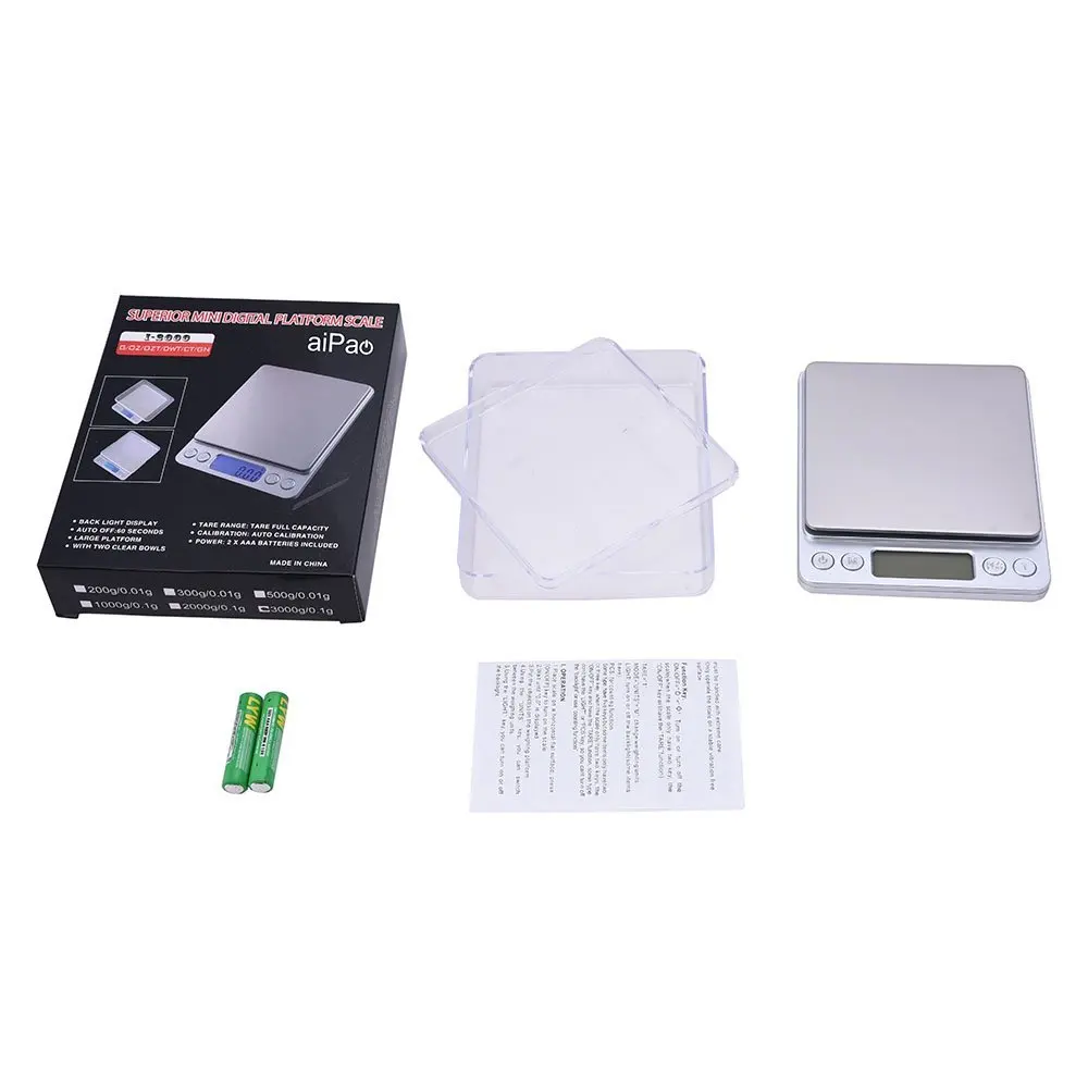 Hot Sale Stainless Steel Kitchen Weigh Digital Electronic Mini Pocket Scale for Jewelry