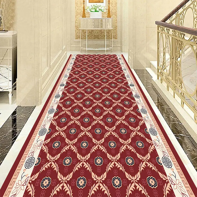 Красочный индивидуальный логотип ковер коридора лобби отеля размер 3x4