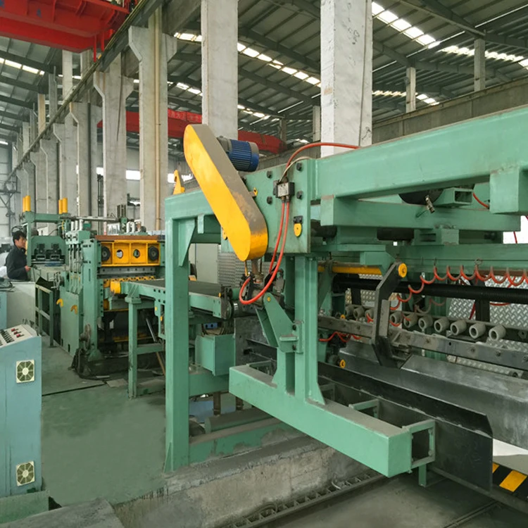 Metal cut-to-length cutting line manufacture