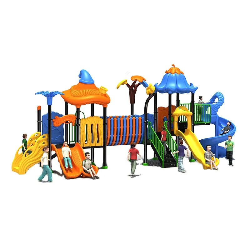 High quality products colorful backyard outdoor playground equipment for kid manufacturer