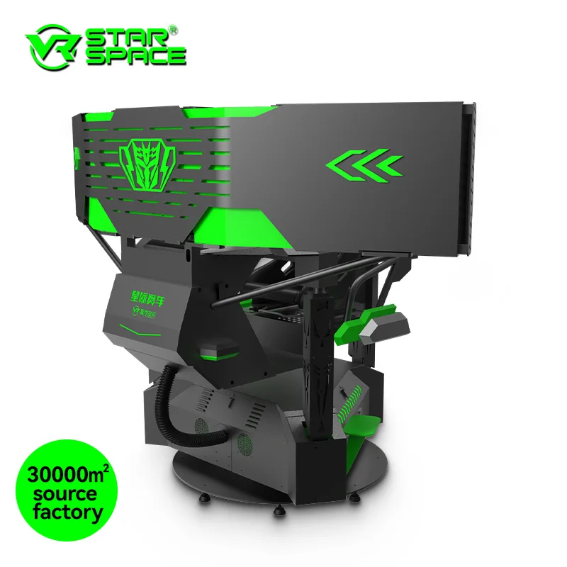 VR Machine Manufacturer sim racing cockpit Motion Platform 3 Screens Racing Car Simulator motion simulator racing