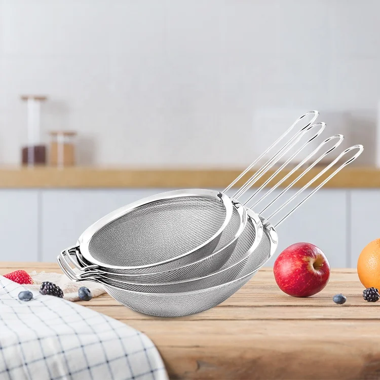 Высококачественный мини-ситечко MINLI, сетчатый чайный ситечко из нержавеющей стали, 7 см, мини-фильтр для соковыжималки, дуршлаг