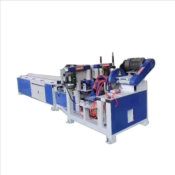 Woodworking machinery Wooden pallet nailing cutting machine nailing cutting machine
