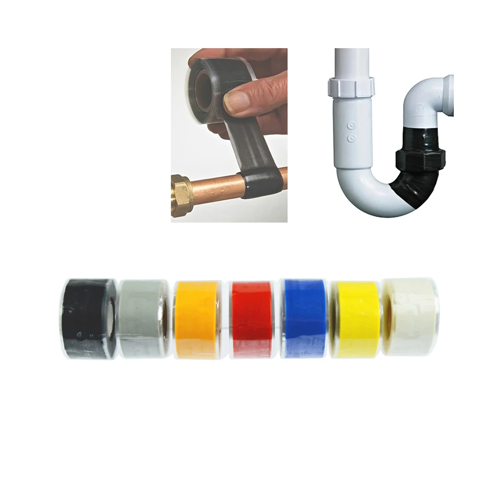 High Performance Leak Sealing Self Fusing Silicone Elastic Gas Pipe Insulation Tape