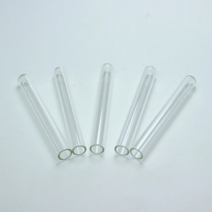 Round and Flat Bottom Glass Test Tubes