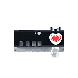 Disinfection 99.99% Sterilization Rateportable UV Toothbrush Sterilizer With Toothpaste Squeezer Holder