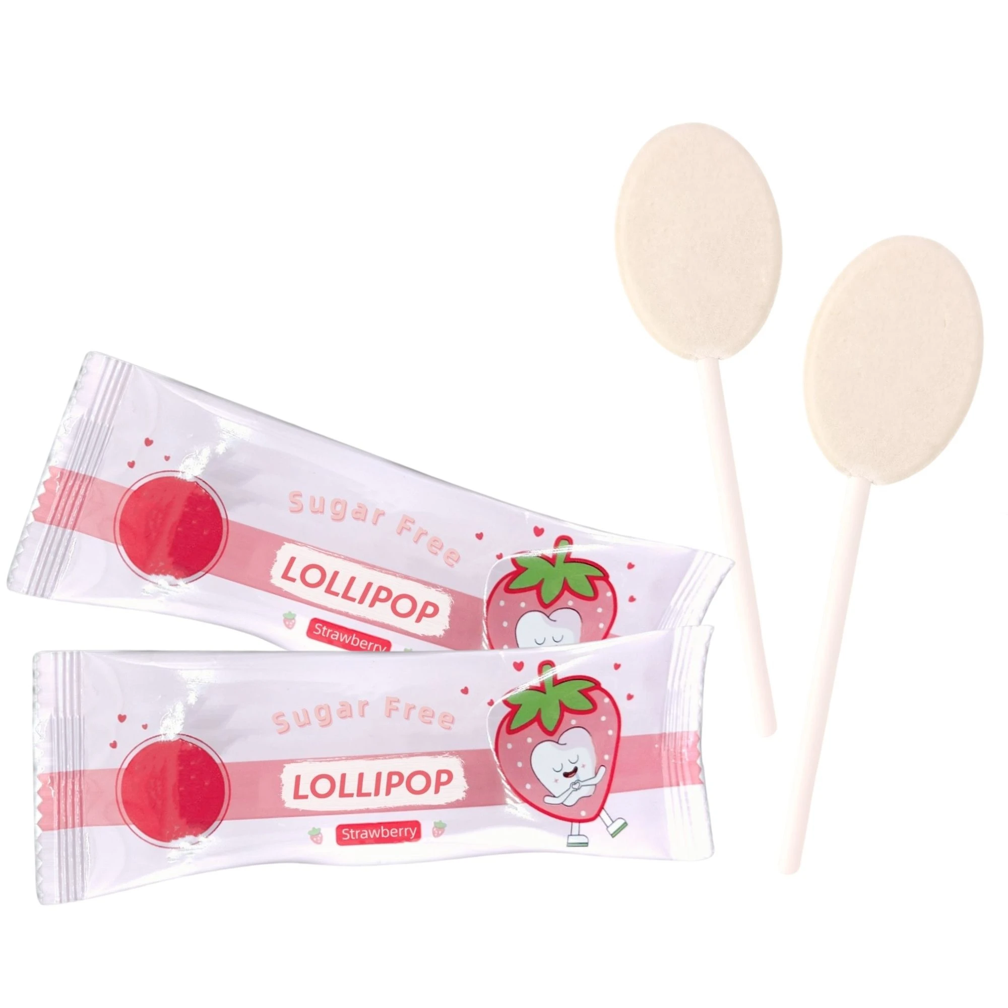 Custom Packaged Lollipop Candy Sugar Free Functional Lolli