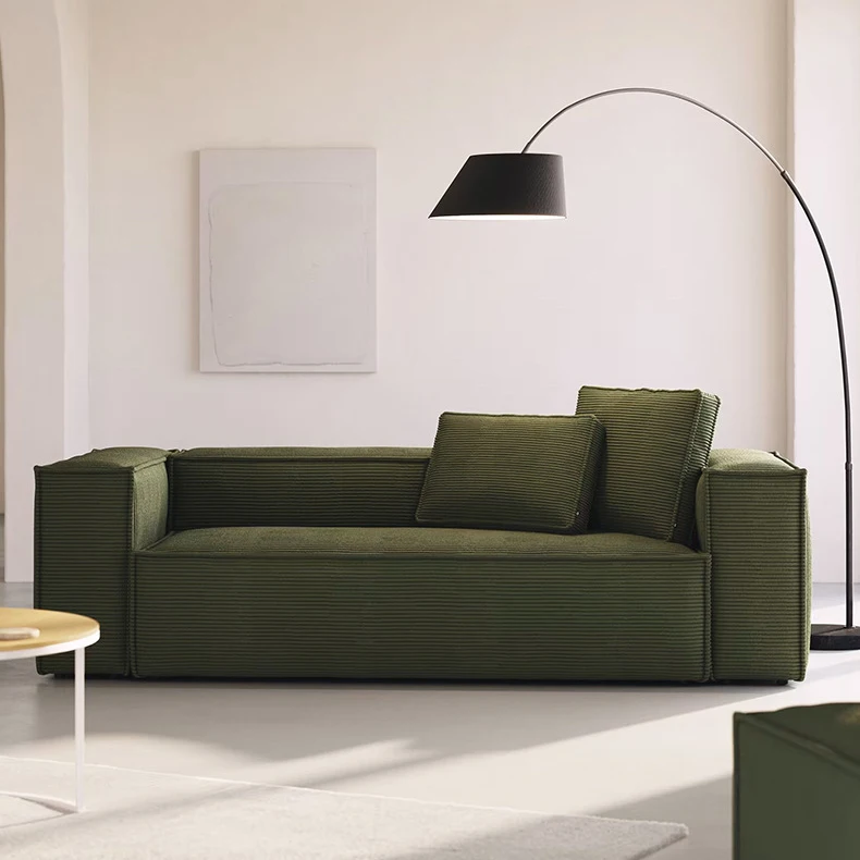 Compressed Packing In Box Foam Sofa Nordic Contemporary Couch Living Room Home L Shaped Modular Sectional Sponge Sofa Bed Set