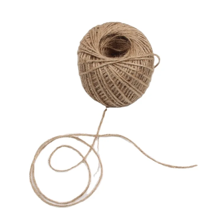 Good Price 2mm jute string rope Decoration home cheapest best seller jute hemp rope ball manufacturer