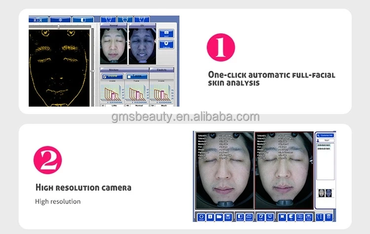 Magic mirror skin analyzer face problem analyzer diagnose skin scanner beauty equipment