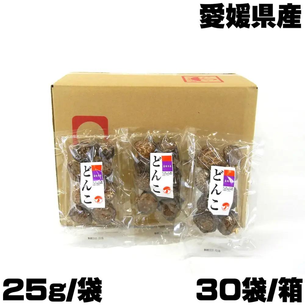 
Dried shiitake mushrooms 