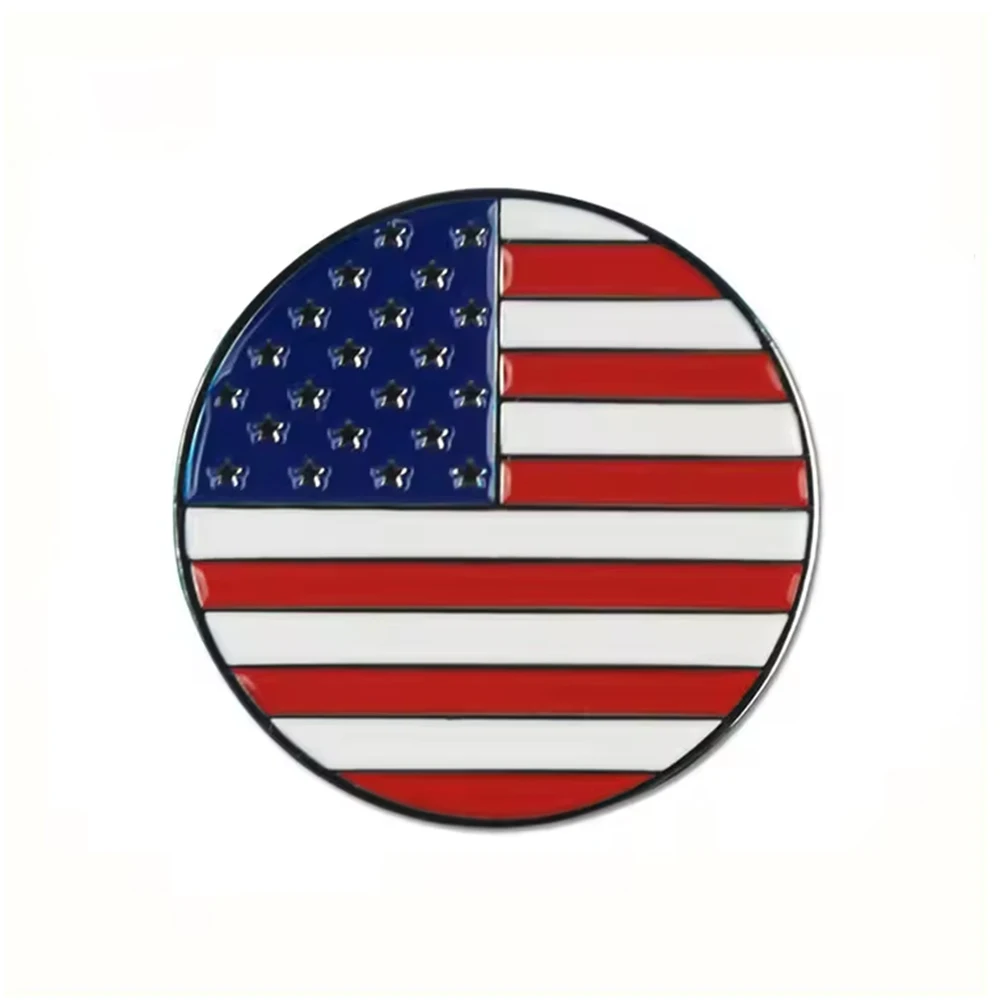 PRIMUS GOLF  Custom Various Design Ball Markers Golf Accessories Hot Sale Popular USA Feature Golf Ball Marker Blank