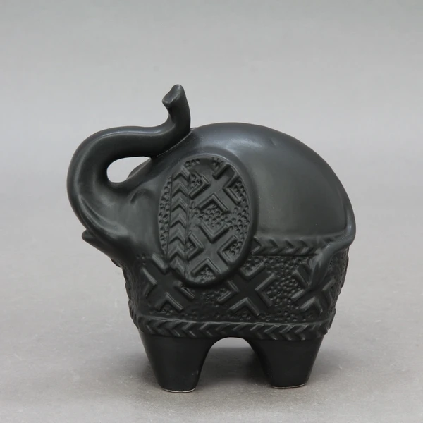 
Artificial white ceramic elephant figurines craft for sale 