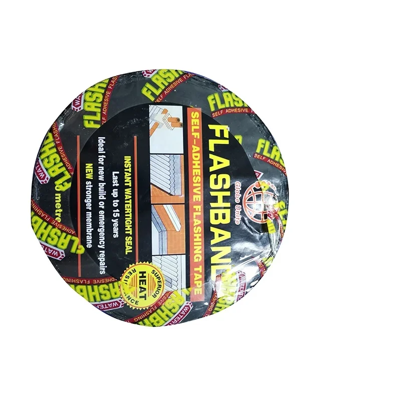 Alum self adhesive Rubber Flashing Tape self-adhesive Bitumen Flash Band self-adhesive Bitumen Waterproofing Tape