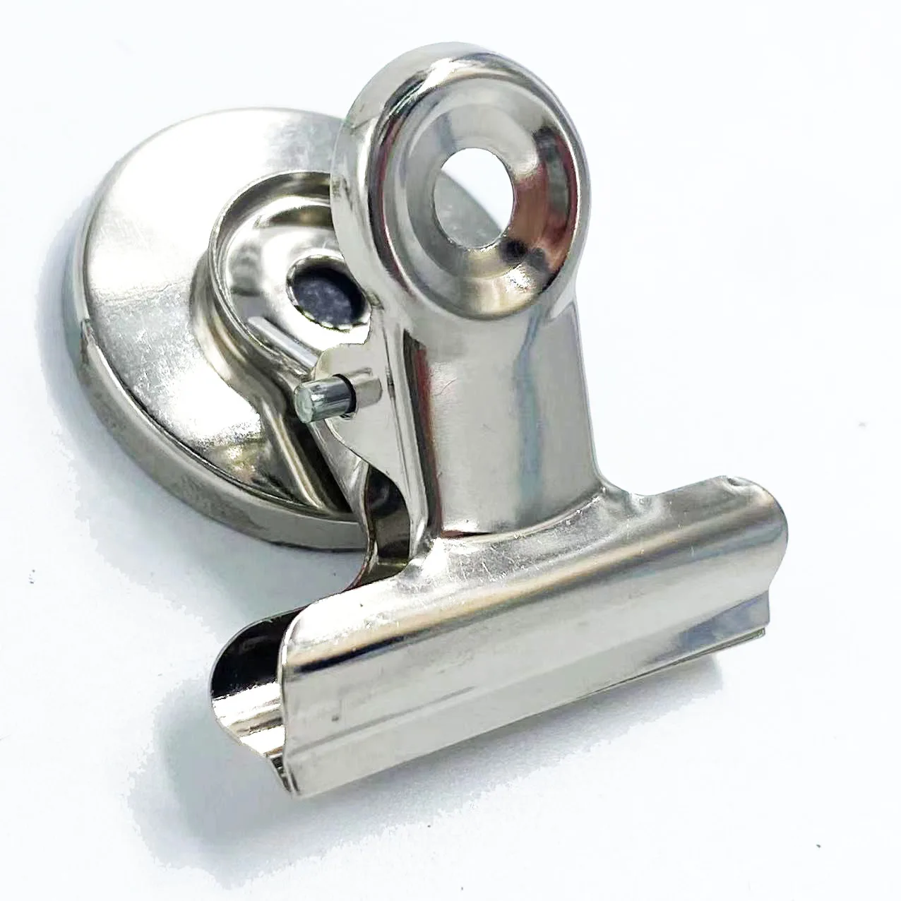 Refrigerator Ferrite Magnet Heavy Duty Steel Metal Magnetic Clips 31mm,38mm,50mm Spring Clips Magnet