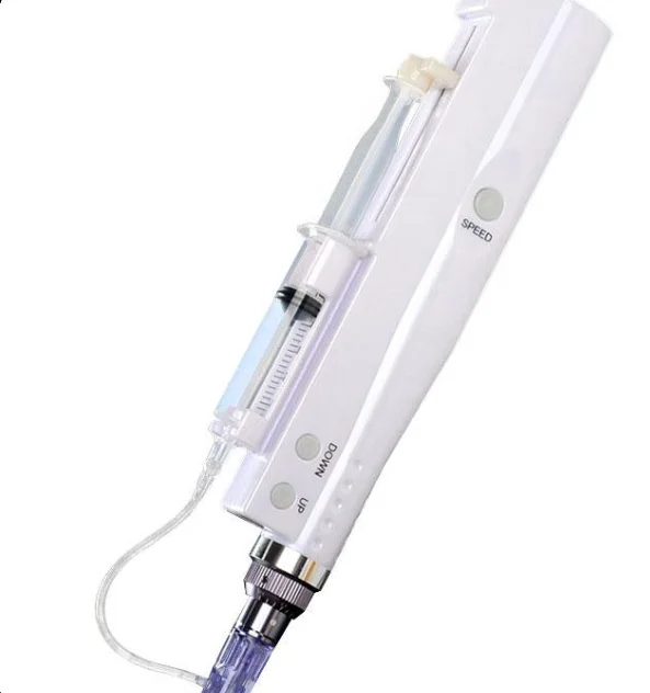 2021 2 в 1 Электрический инжектор для мезотерапии воды, мезопистолет, нано микро игла, Дерма-ручка