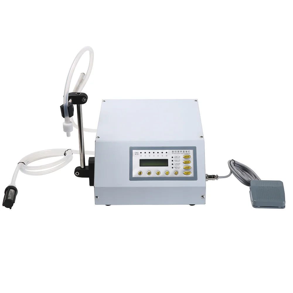 Liquid Filling Machine Pump Numerical Filler Digital Control Drink Water 5ml to 3500ml