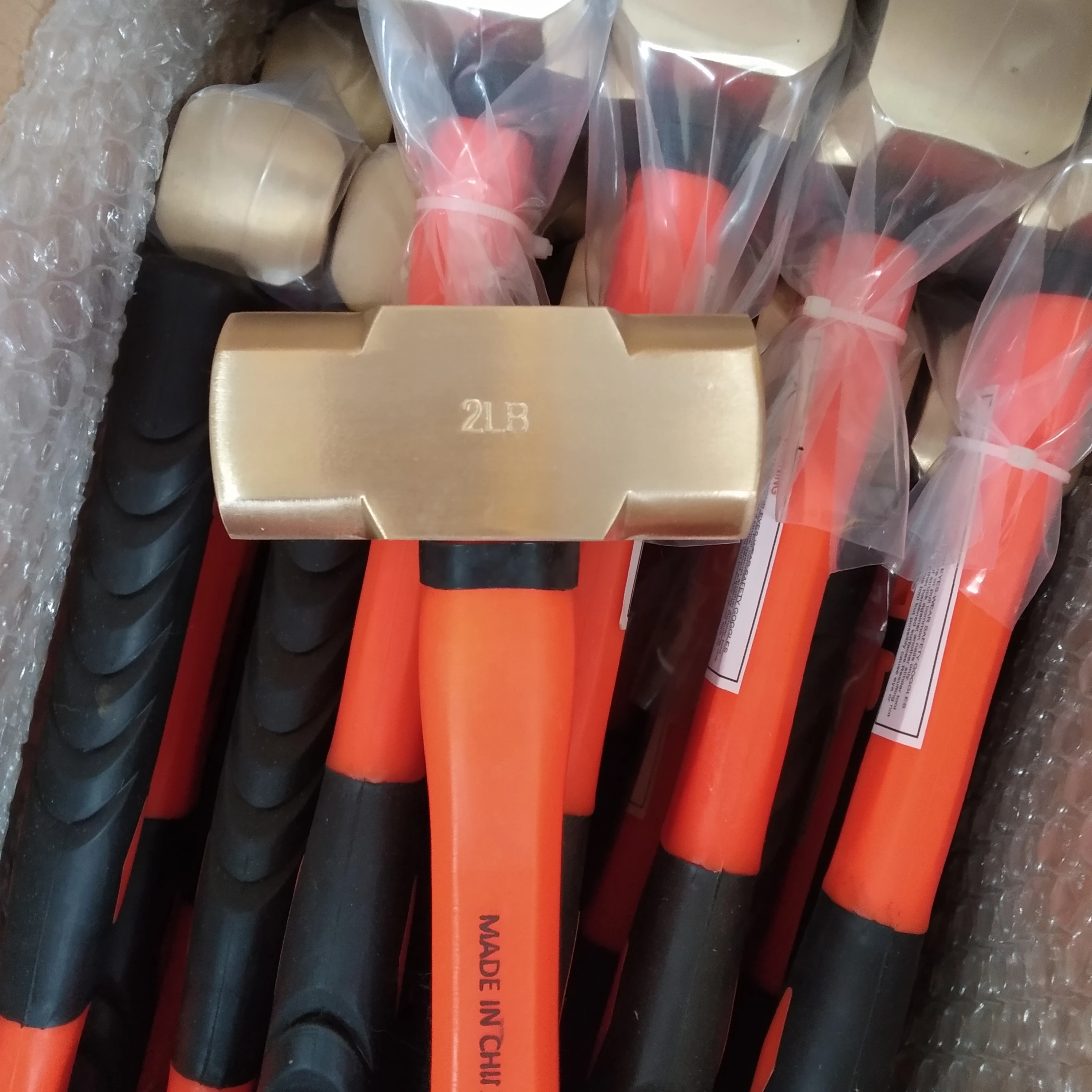 Factory Supply high quality brass sledge hammer